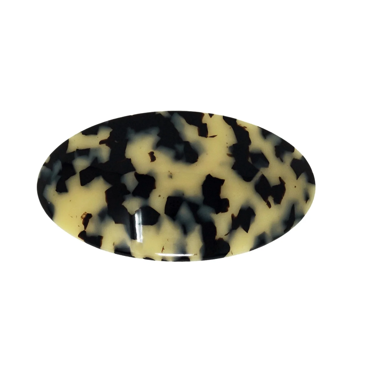 Bevel Oval French Barrette. - Image 3