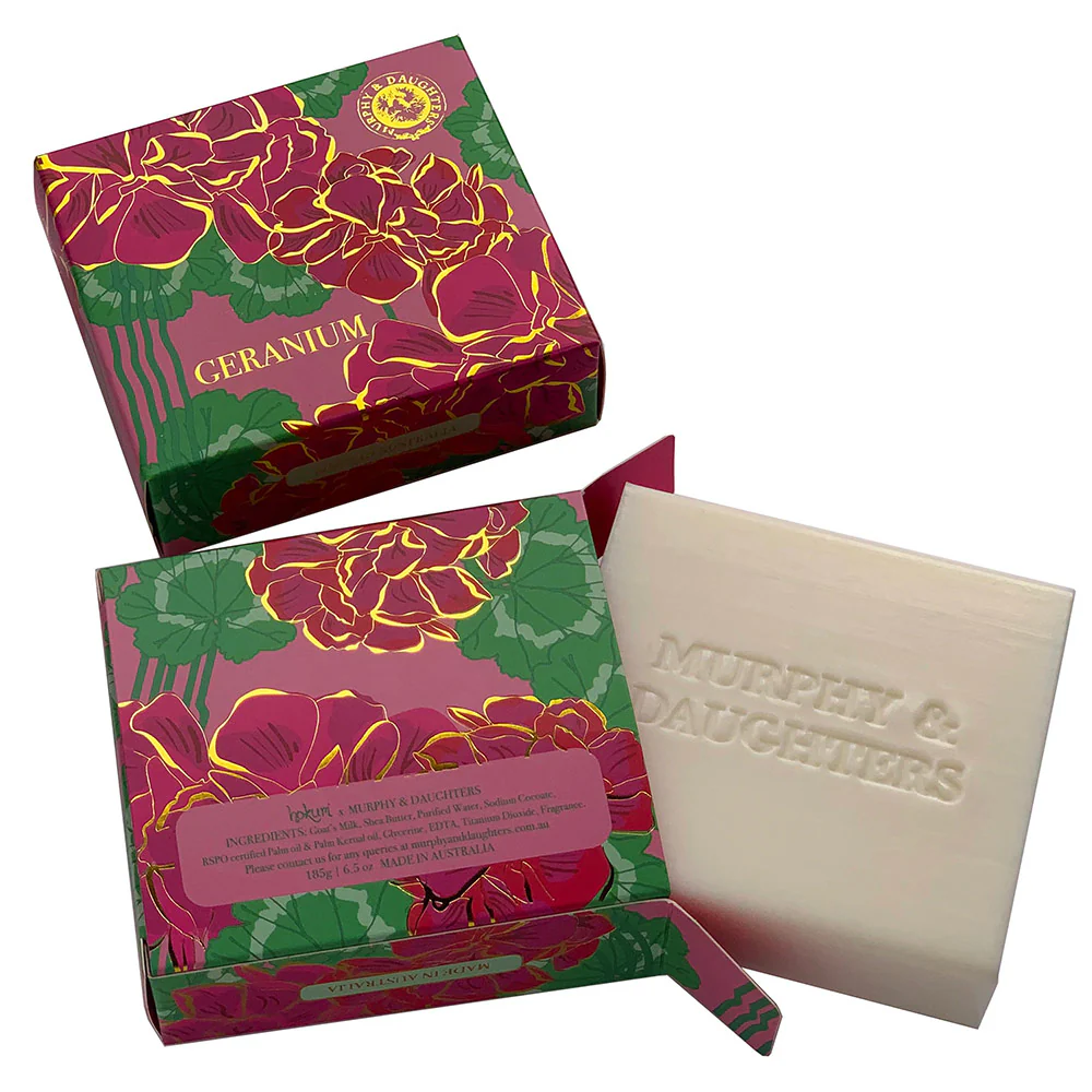 Boxed Soap - Geranium - Image 2