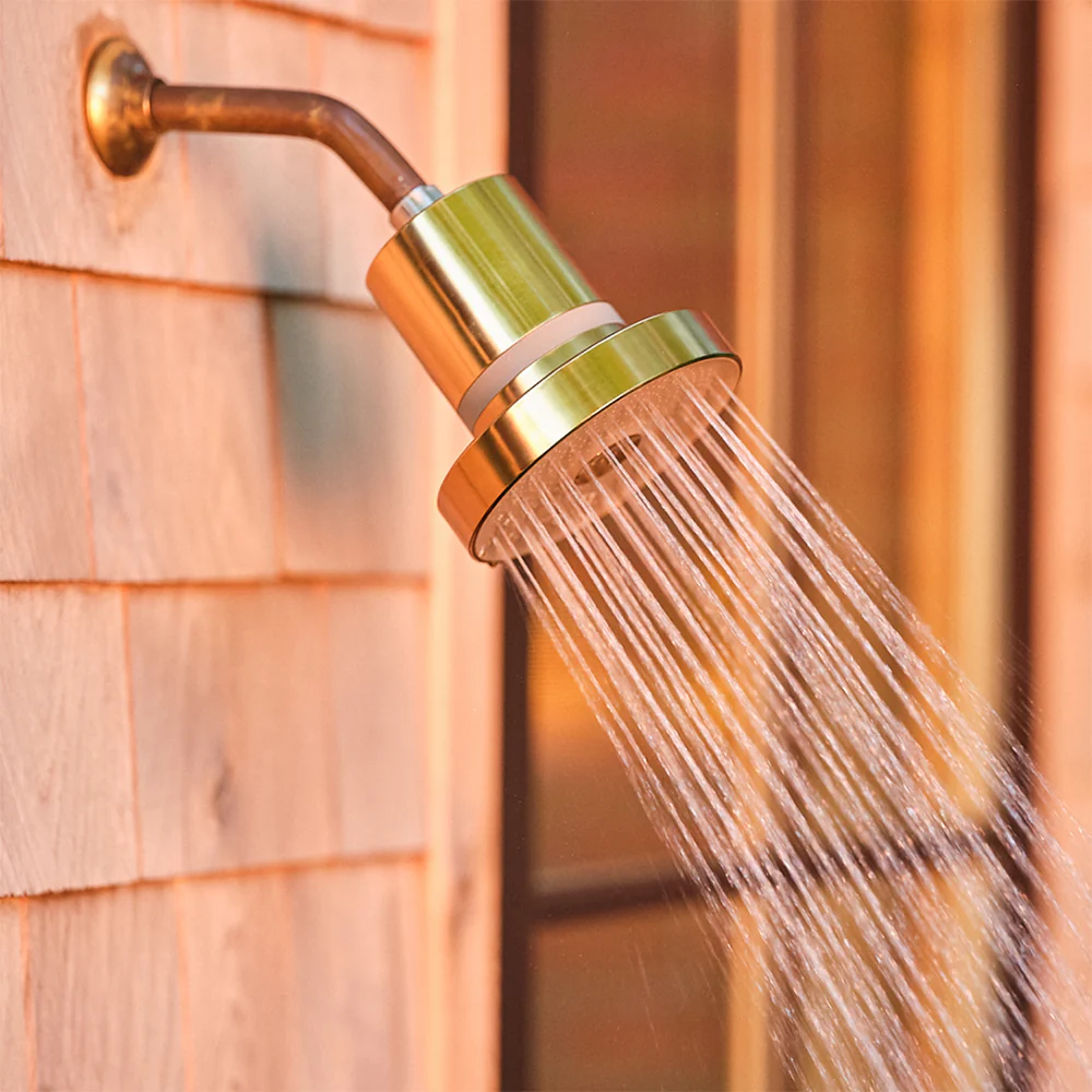 Brushed Gold Shower Head - Image 5