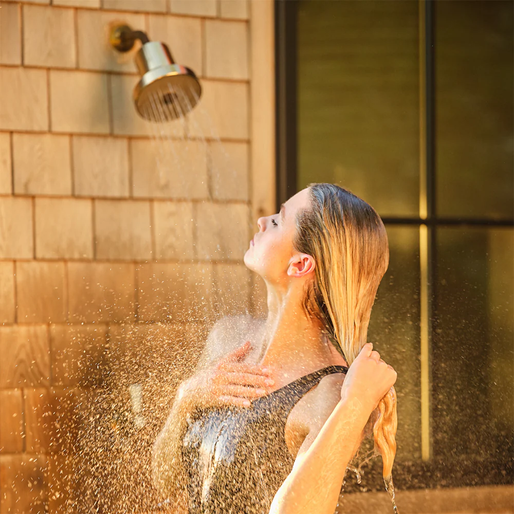 Brushed Gold Shower Head - Image 6
