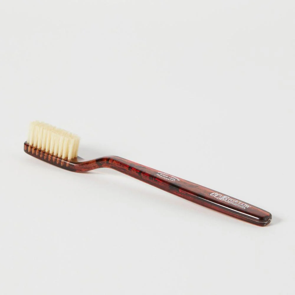 Natural Bristle Toothbrush - Soft Tortoise - Image 2