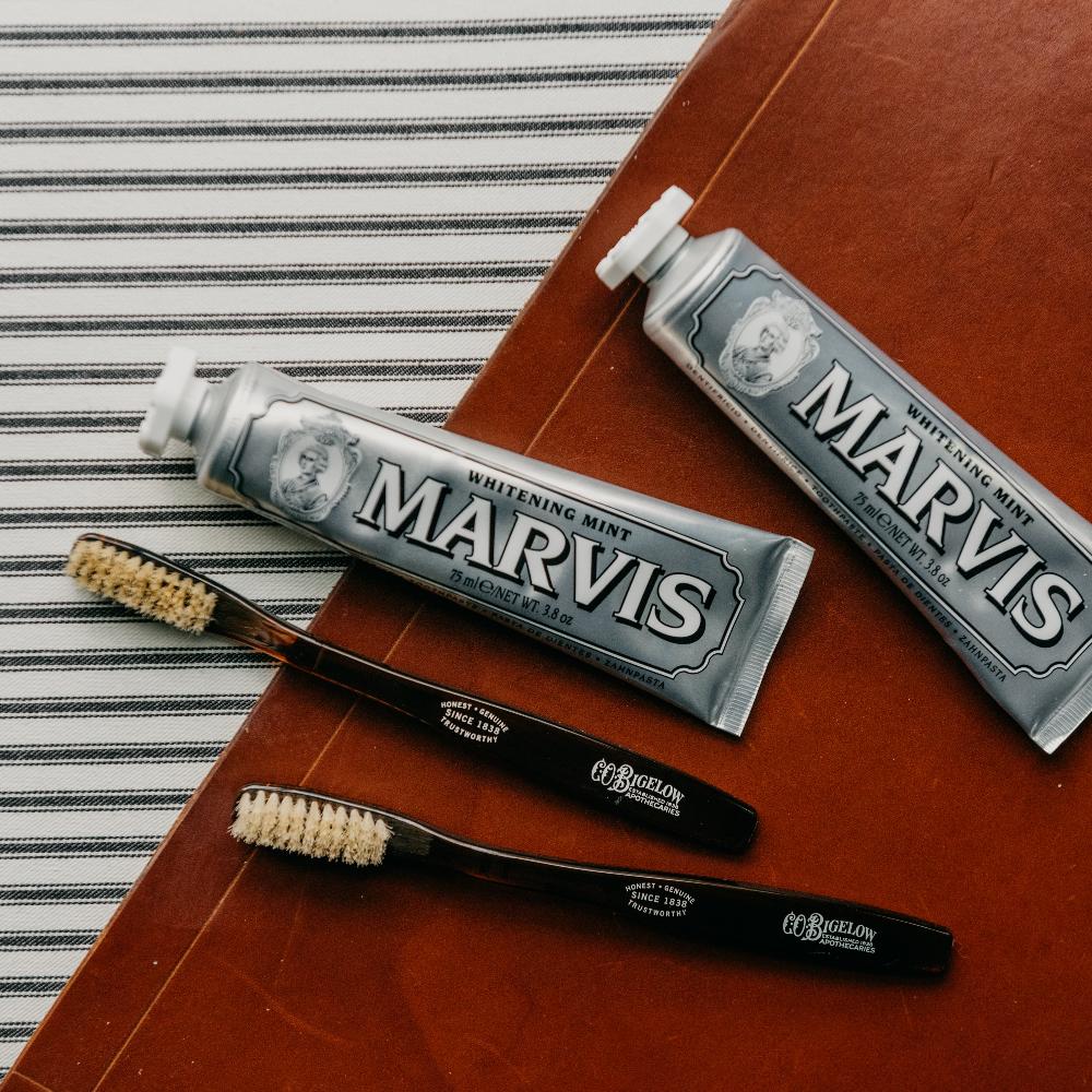 Natural Bristle Toothbrush - Medium Tortoise - Image 7