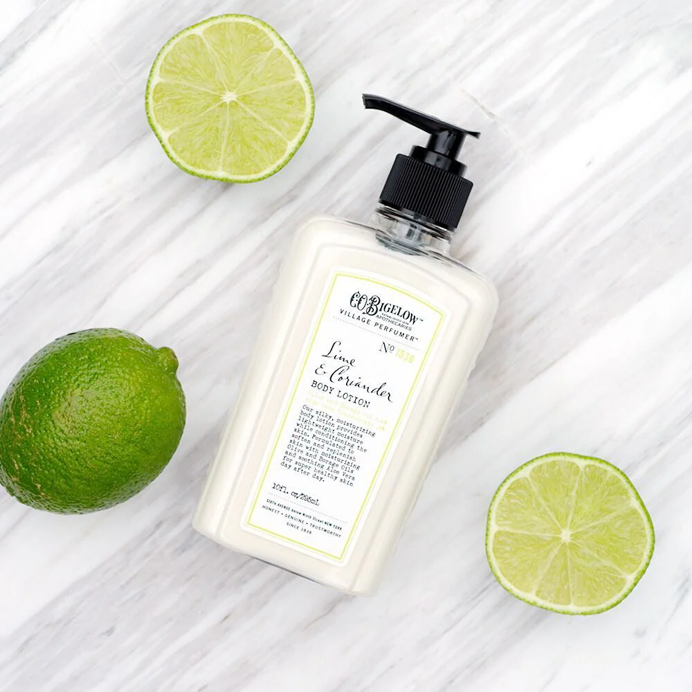 Village Perfumer - Lime & Coriander Body Lotion No. 1536 - Image 2