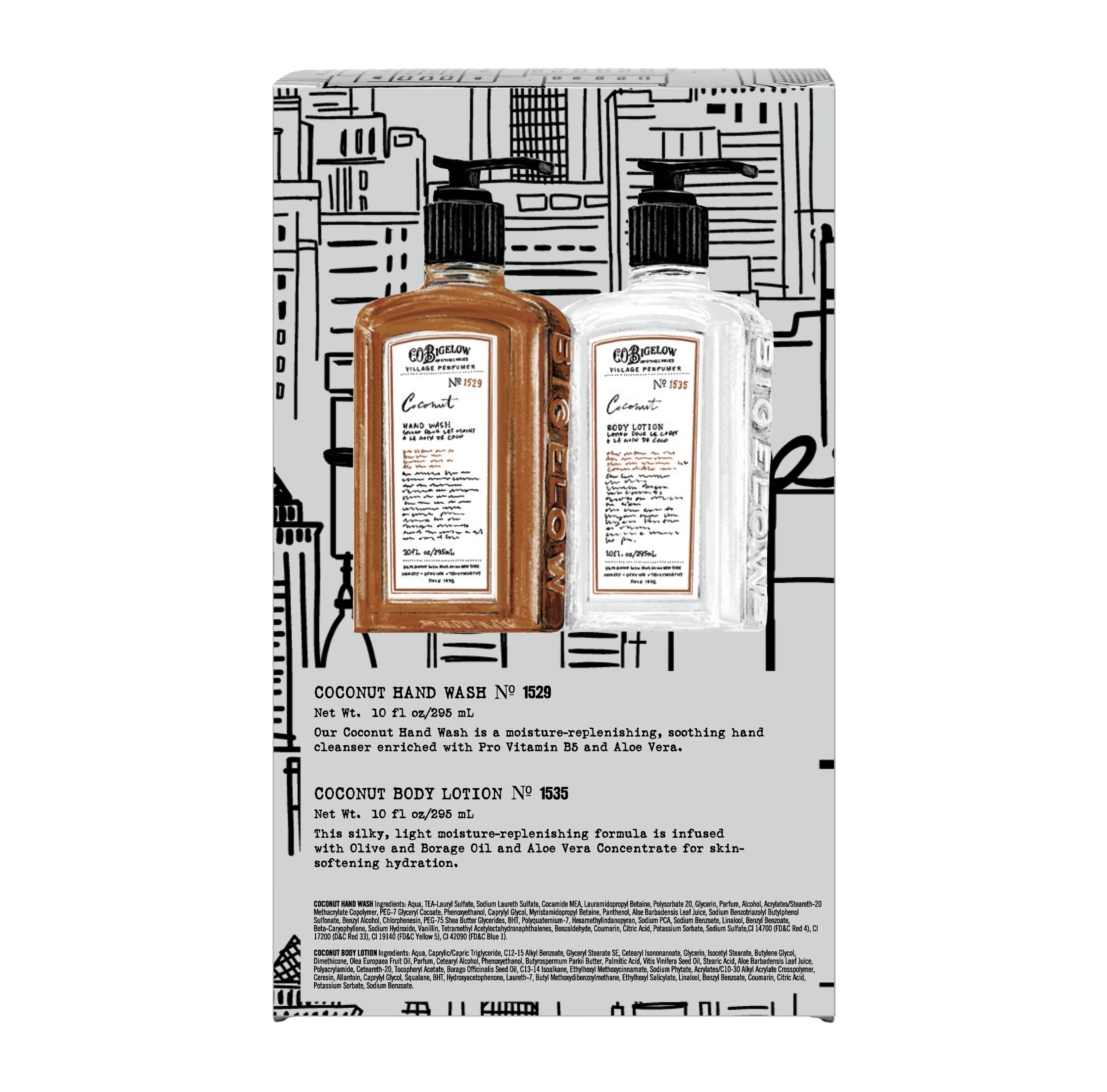 Village Perfumer - Coconut Hand Care Duo - Apothecary Box - Image 3