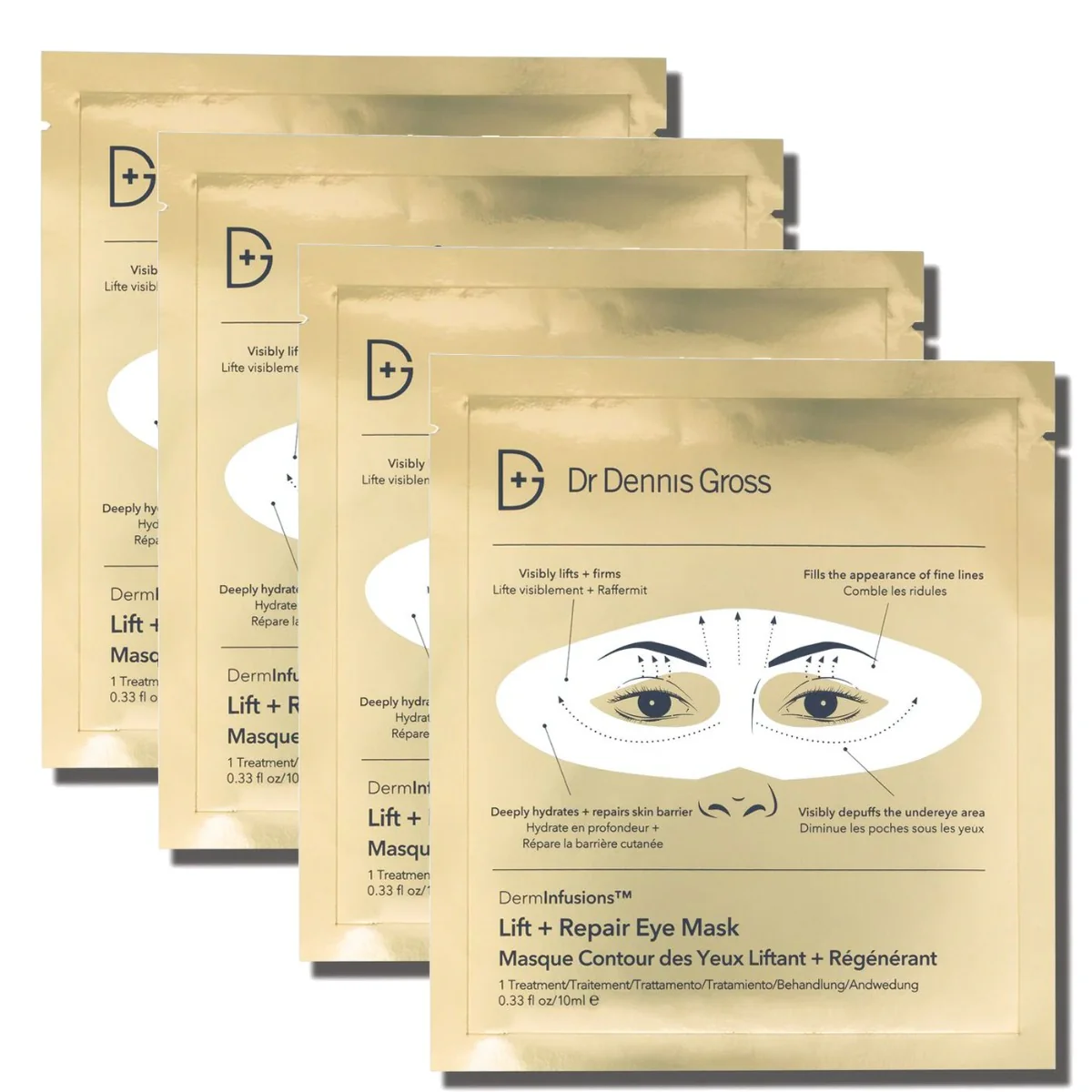 DermInfusions Lift + Repair Eye Mask - Image 3