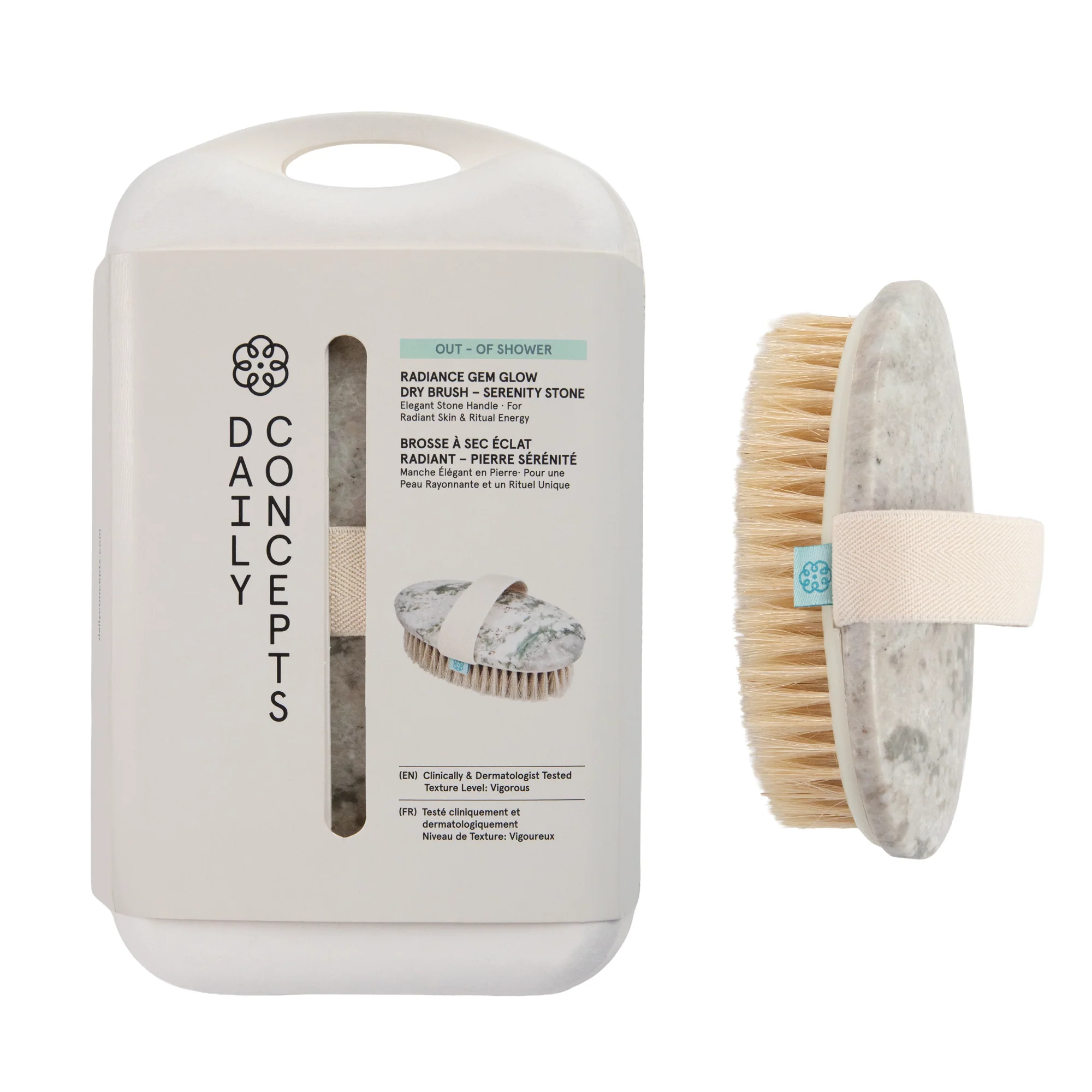 Gem Glow Dry Brush Serenity Stone - Image 2