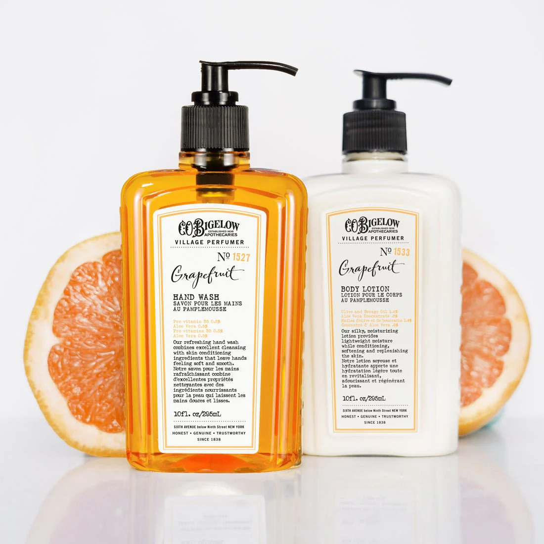 Village Perfumer - Grapefruit Hand Care Duo - Apothecary Box - Image 2