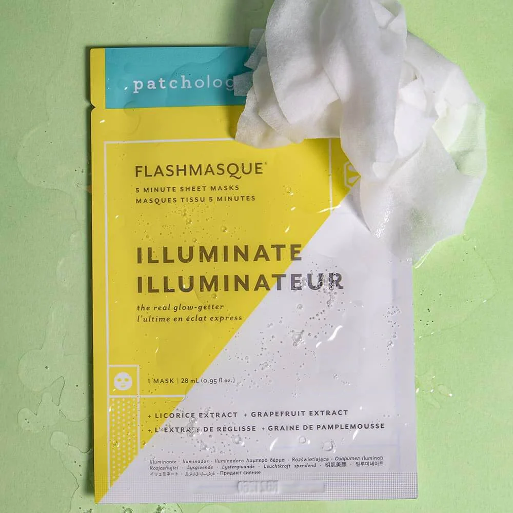 Illuminate Facial Sheet Mask 2-Pack - Image 3