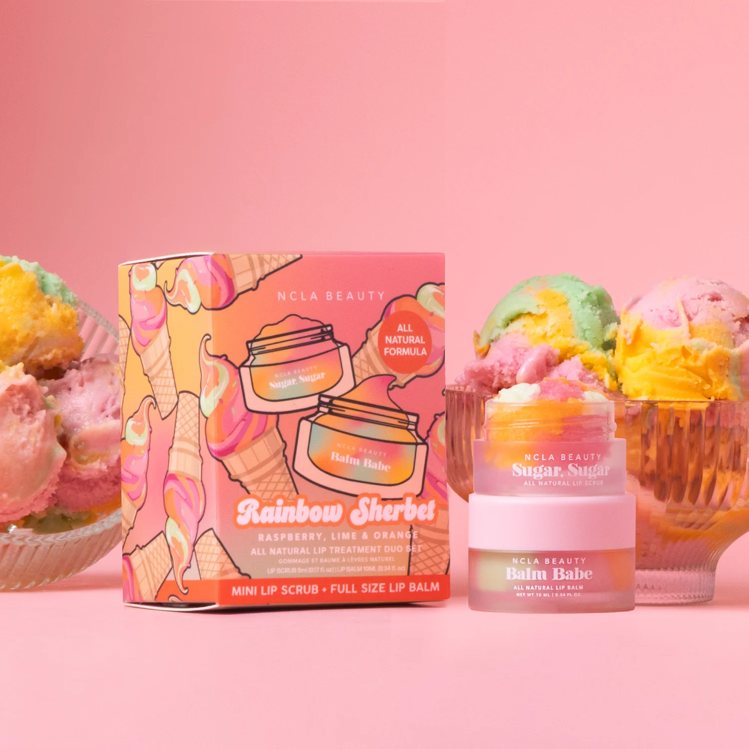 Lip Care Set - Rainbow Sherbet - Image 3