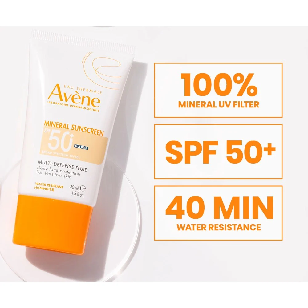 Mineral Sunscreen Multi-Defense Fluid Tinted SPF 50+ - Image 3