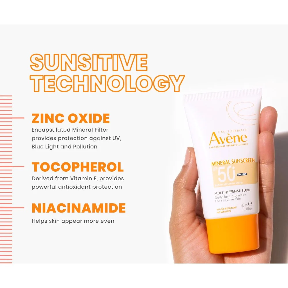 Mineral Sunscreen Multi-Defense Fluid Tinted SPF 50+ - Image 4