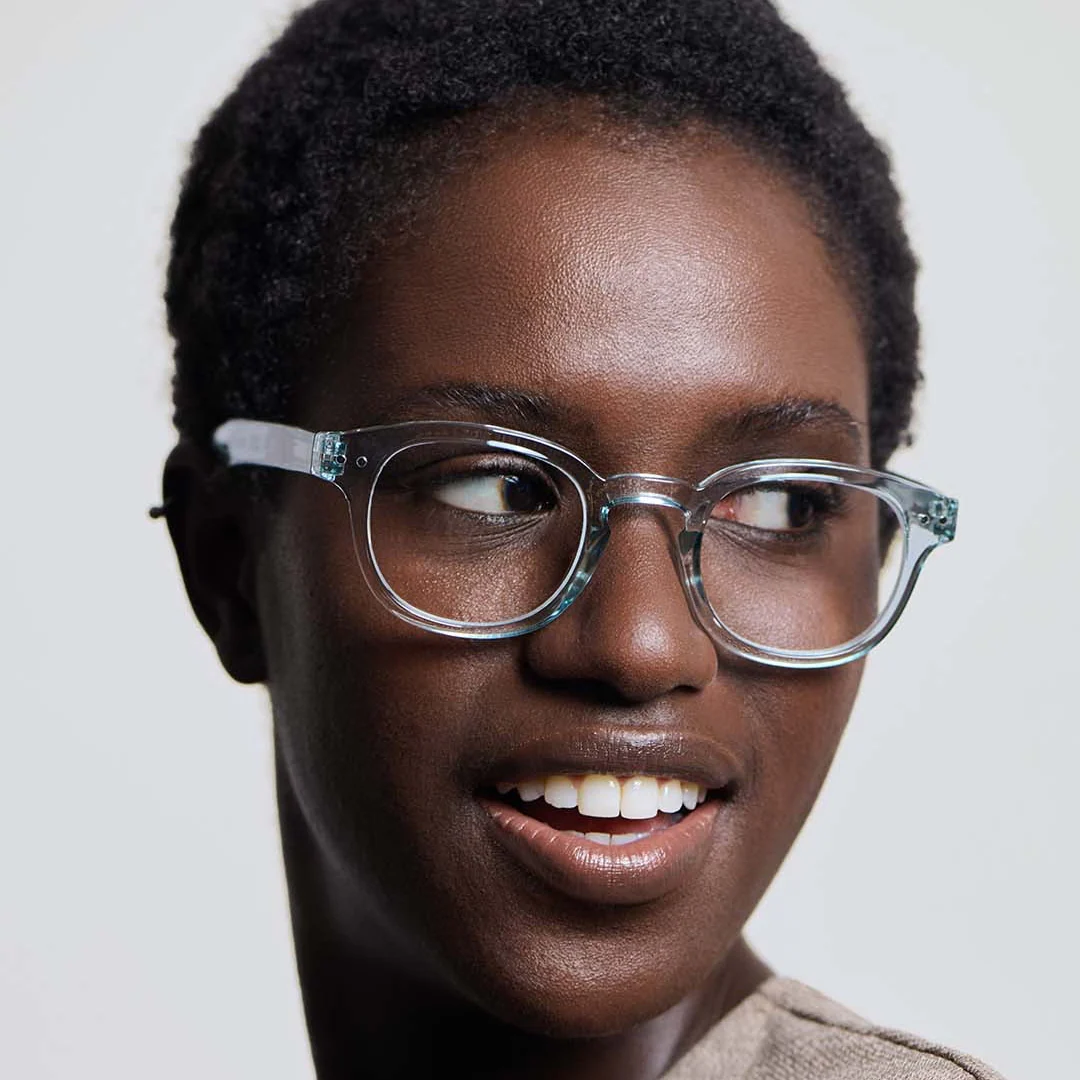 Reading Glasses - # C - Frozen Blue - Image 2