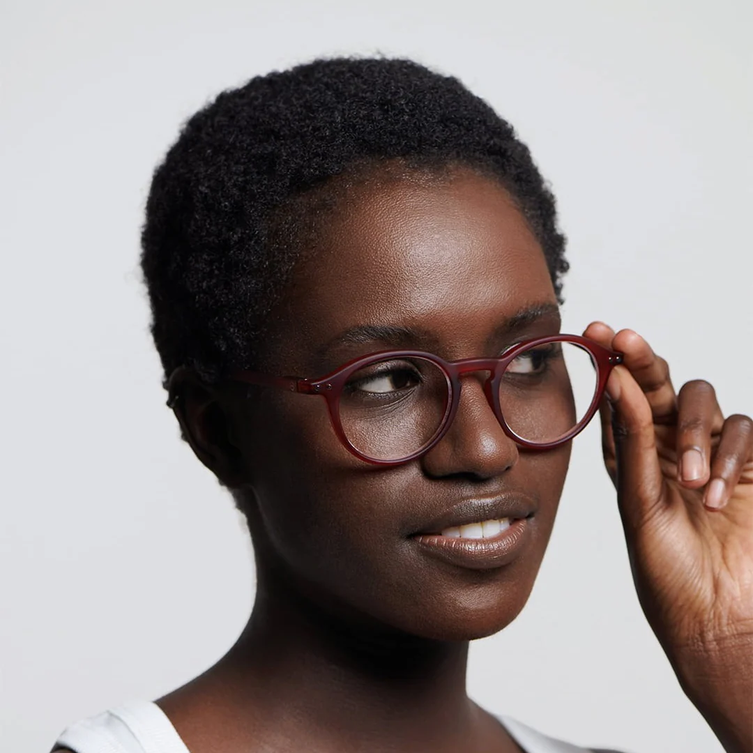 Reading Glasses # D - Cherry Red - Image 5