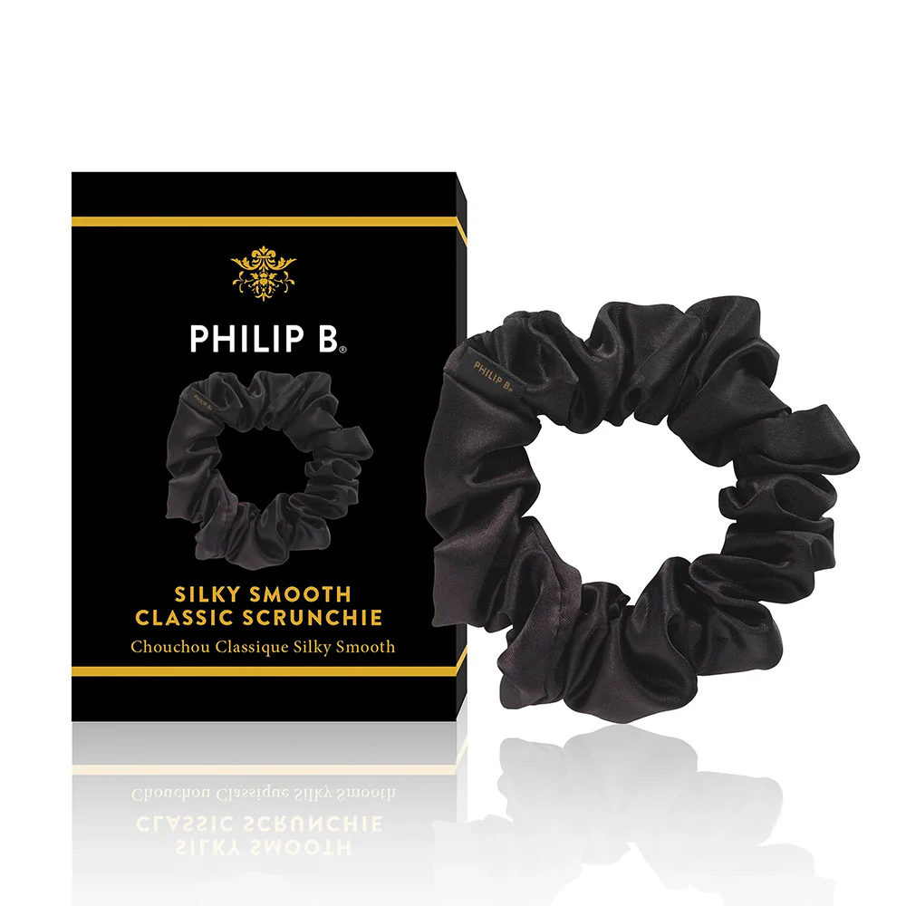Silky Smooth Classic Scrunchie - Black - Image 2