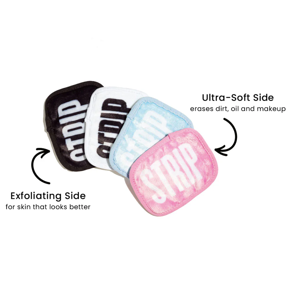 Reusable Cleansing Wipes - Black/White - Image 3