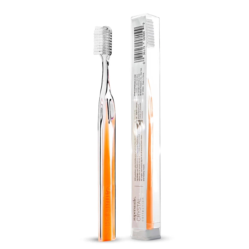 Crystal Collection Toothbrush - Orange Sunstone - Image 2